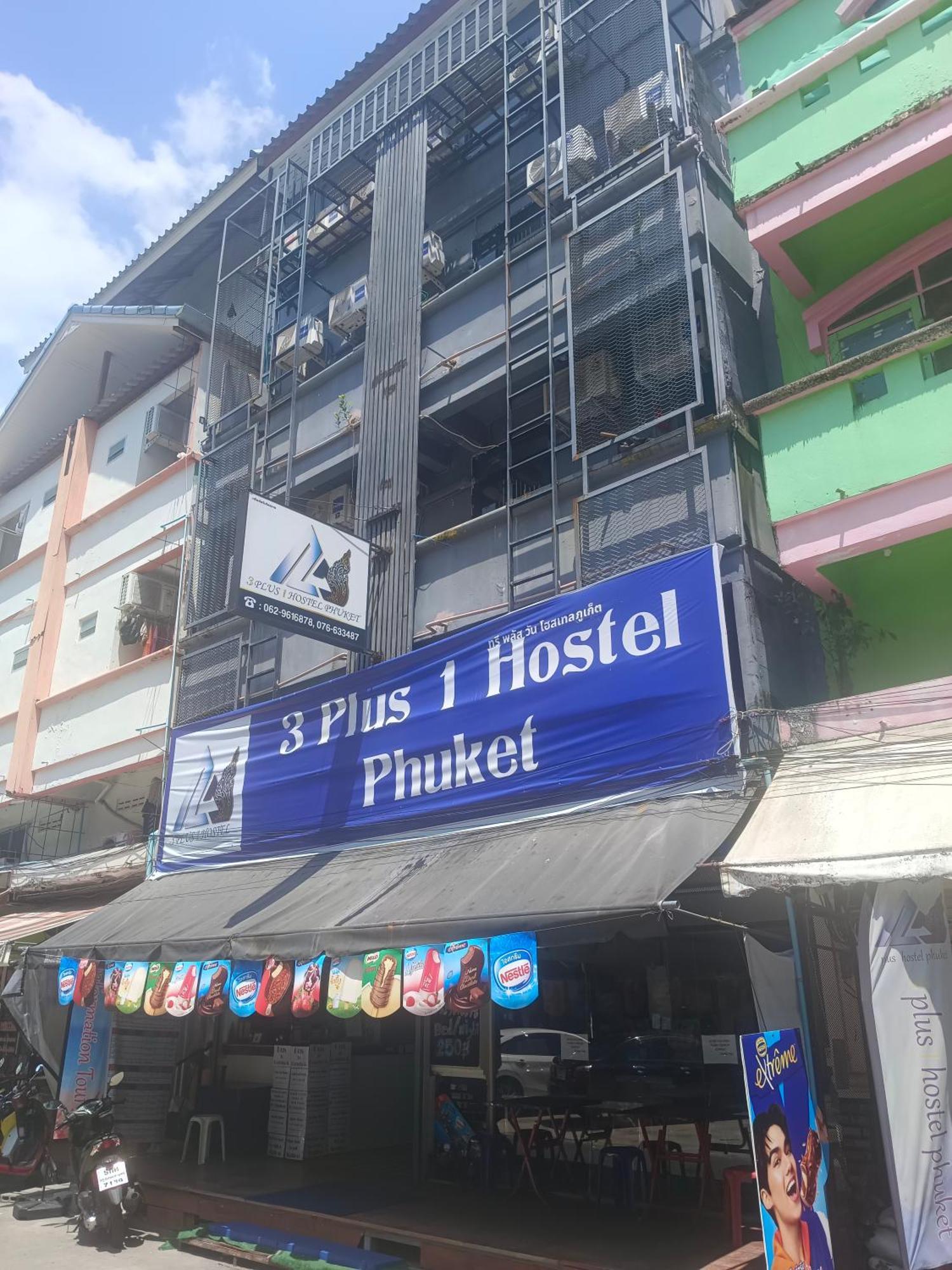 3Plus1 Hostel Patong Eksteriør billede